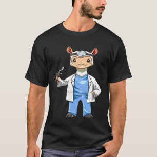 Llama Dentist Animal Llama Doctor Funny Dentist Ll T-Shirt