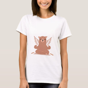 Llama Doing Yoga T-Shirt