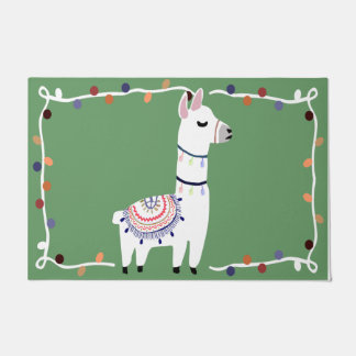 Llama Doormat, Adorable Animal Indoor Doormat