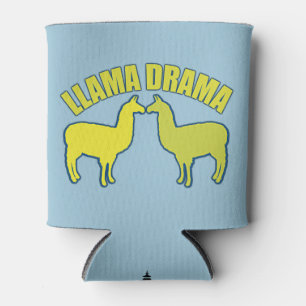 Llama Drama Can Cooler