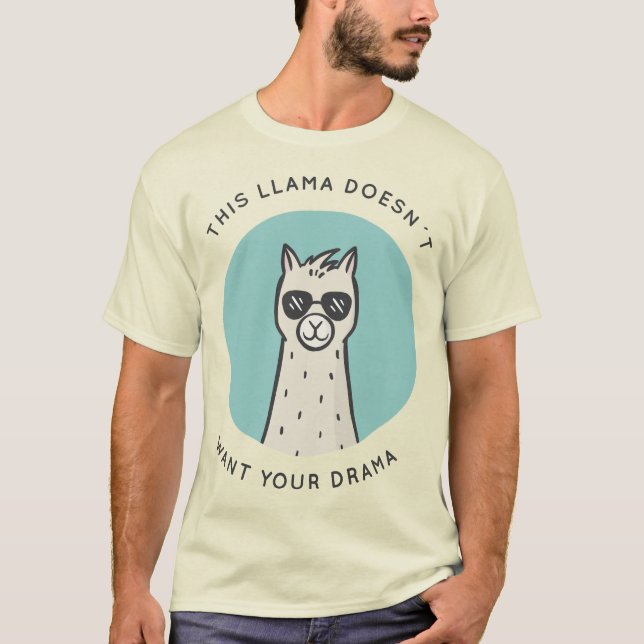 Llama Drama T-Shirt (Front)