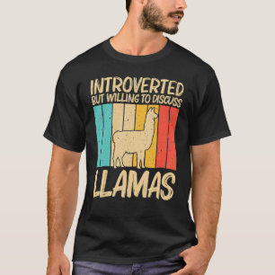 Llama For Men Women Llama Farm Animal 2 T-Shirt