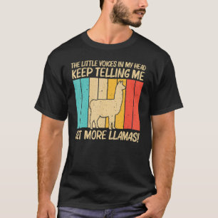 Llama For Men Women Llama Farm Animal 7 T-Shirt