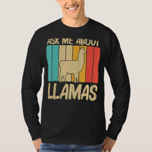 Llama For Men Women Llama Farm Animal T-Shirt