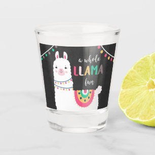 Llama fun shot glass