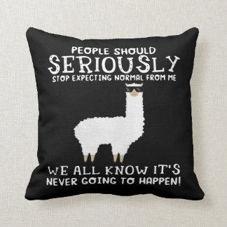 Llama Gift | People should seriously Cushion