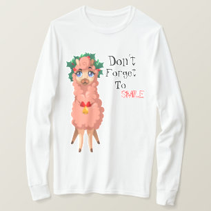 llama in Christmas    T-Shirt