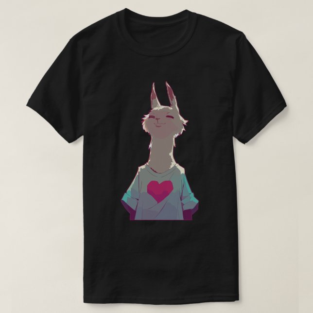 Llama in love T-Shirt (Design Front)