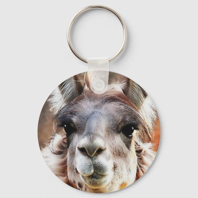 Llama Key Ring (Front)
