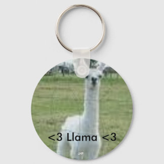 Llama Key Ring