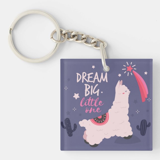 Llama Key Ring (Front)