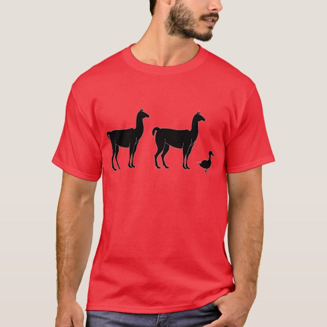 Llama, Llama, Duck T-Shirt (Front)