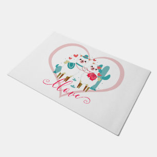 Llama Llove Doormat