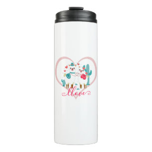 Llama Llove  Thermal Tumbler