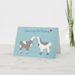 Llama Love You Forever Greeting Card