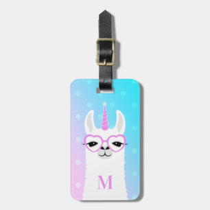 Llama Luggage Tags