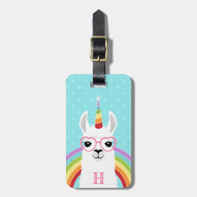 Llama Luggage Tags (Front Vertical)