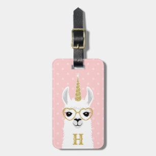 Llama Luggage Tags
