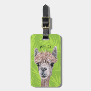 Llama Luggage Tags