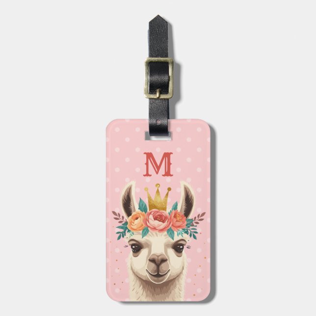 Llama Luggage Tags (Front Vertical)
