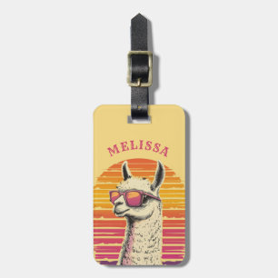Llama Luggage Tags