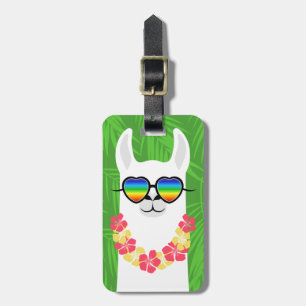 Llama Luggage Tags