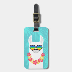 Llama Luggage Tags