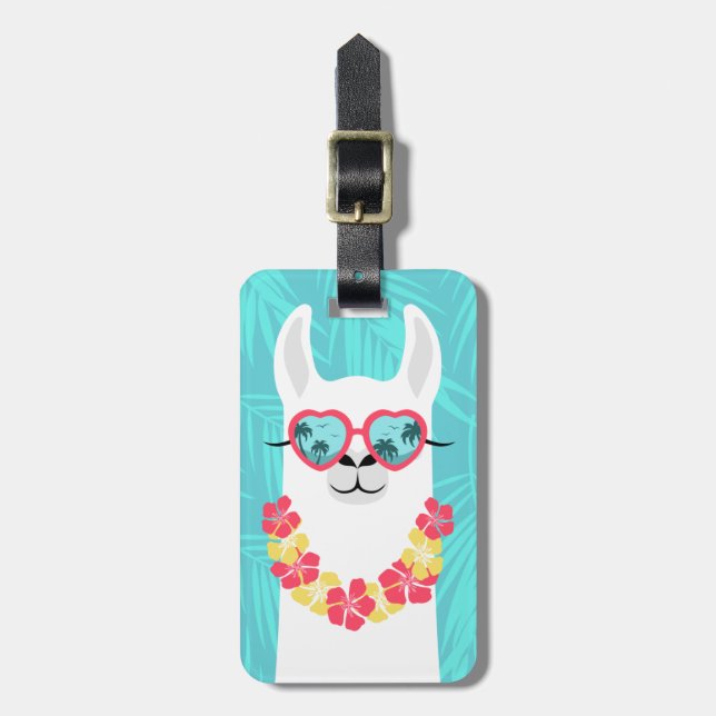 Llama Luggage Tags (Front Vertical)