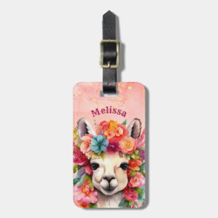 Llama Luggage Tags