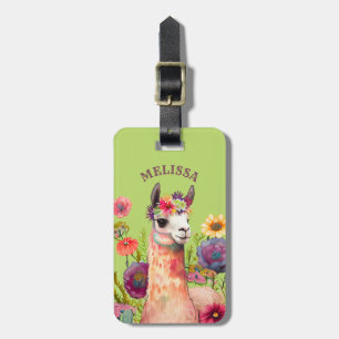 Llama Luggage Tags