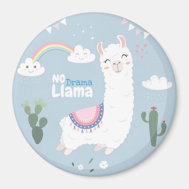 Llama Magnet (Front)