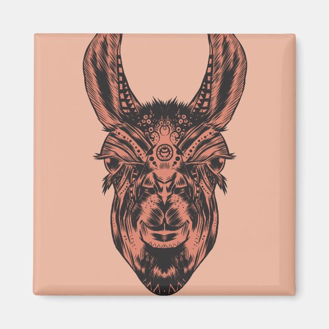 Llama Magnet (Front)