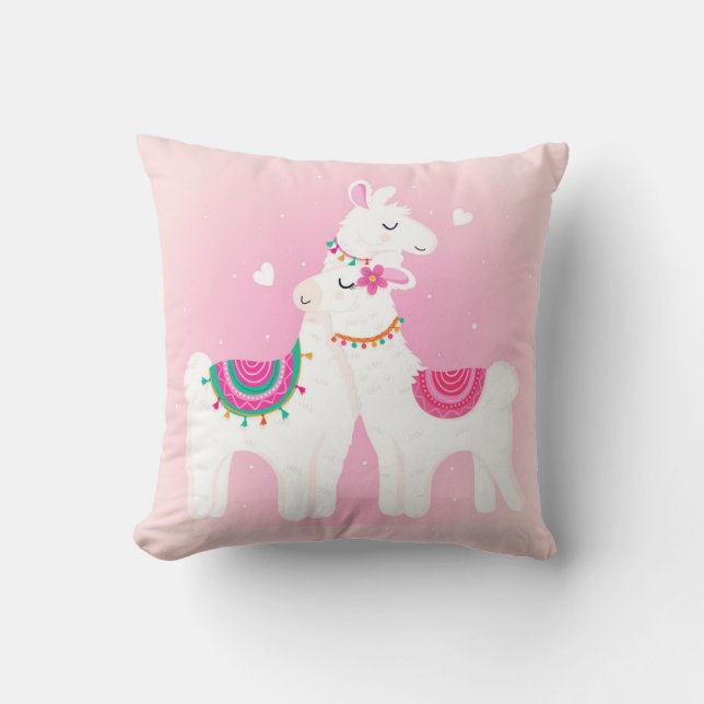 llama mama cushion (Front)