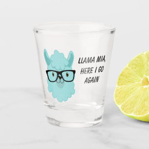 Llama Mia Shot Glass