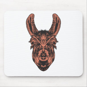 Llama Mouse Pad
