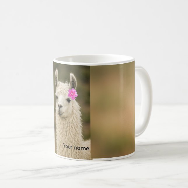 Llama mug (Front Right)