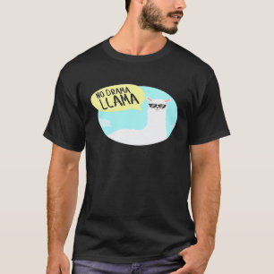 Llama No Drama Llama Mama Llama Graphic T-Shirt