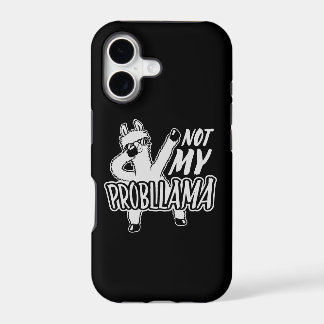 Llama Not My Probllama Dabbing Sunglasses Cool Fun