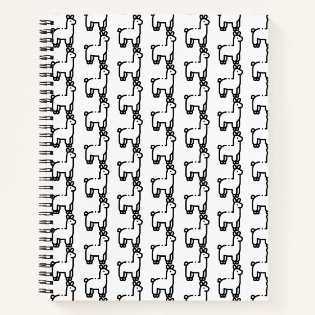 Llama Notebook (Front)