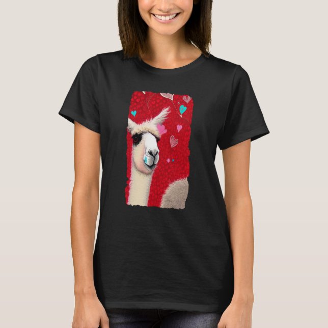 Llama of love 02 T-Shirt (Front)