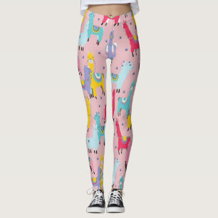Llama Party Leggings