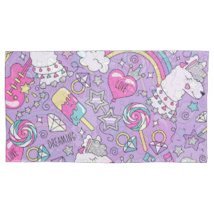 Llama pattern 1 pillowcase