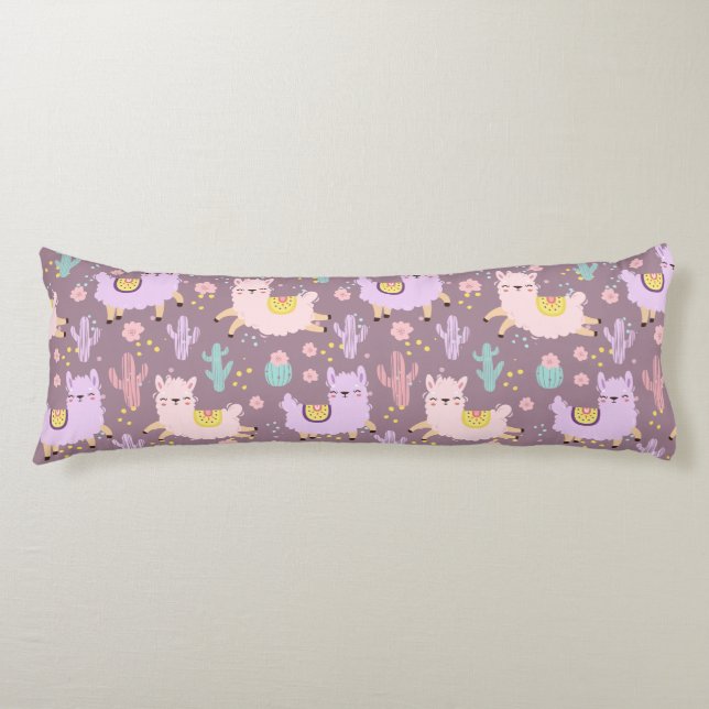 Llama Pattern Body Cushion (Front)
