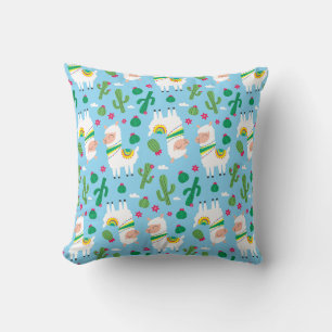 Llama pattern cushion