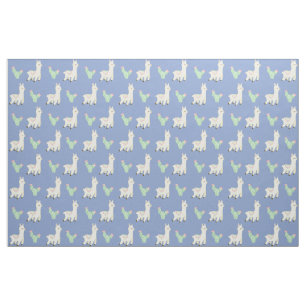 Llama Pattern Fabric