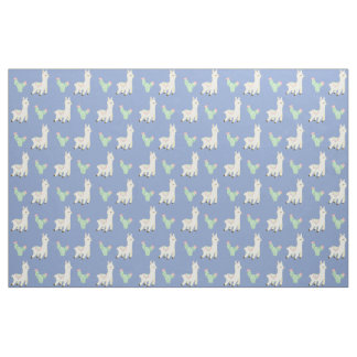 Llama Pattern Fabric