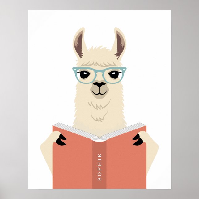 Llama Personalised Print (Front)