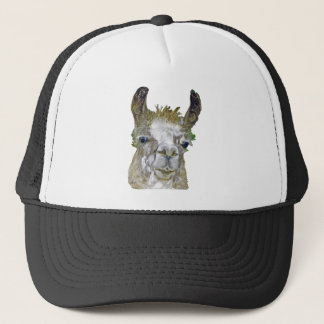 Llama Picture Trucker Hat