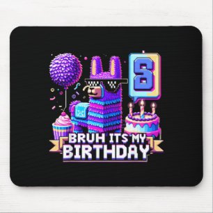 Llama Pinata Boy Girl Family Party Bday Bruh Mouse Pad