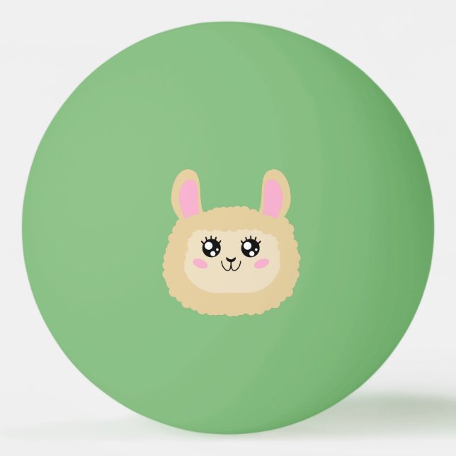 Llama Ping Pong Ball (Front)